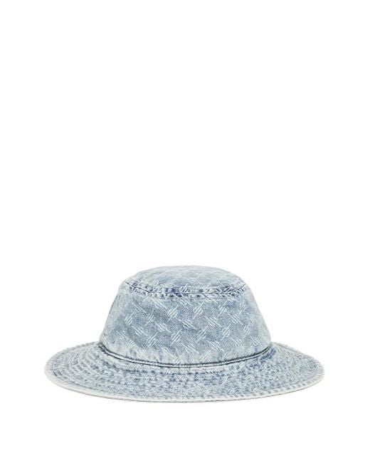 Daily Paper Blue All-Over Pattern Cotton Hat