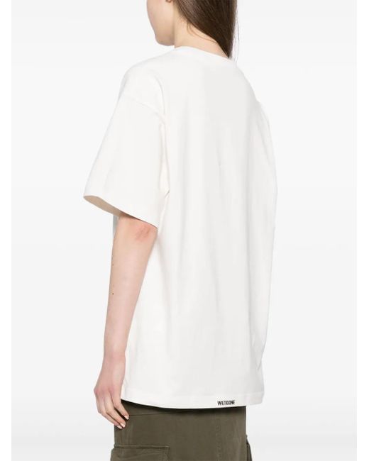 we11done White Pearl Bear T-Shirt