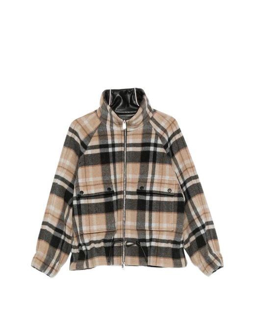 Pinko Natural Borragine Zip-Fastening Jacket