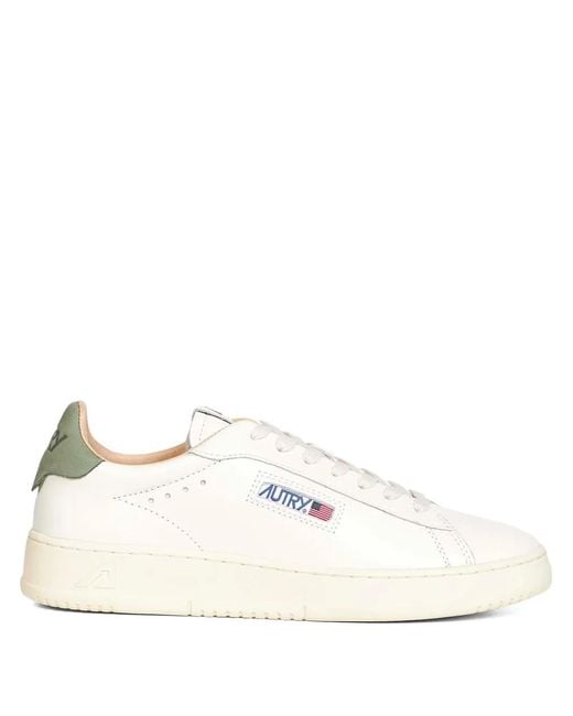 Autry Natural Marshmallow Leather Sneakers for men