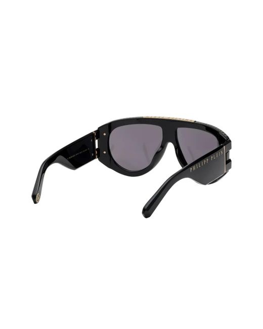 Philipp Plein Black Plein Eagle Pilot-Framesunglasses for men