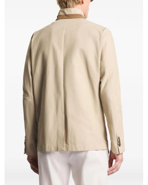 Fay Natural Buttoned Jacket for men