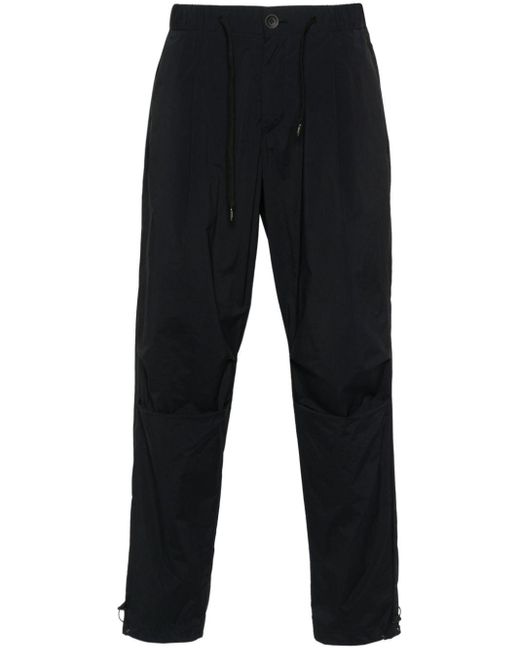 Herno Blue Lightweight Track Trousers for men
