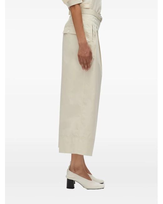 3.1 Phillip Lim White Belted Trousers