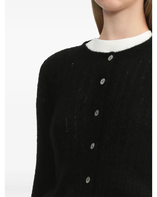 A.P.C. Black Milo Cardigan