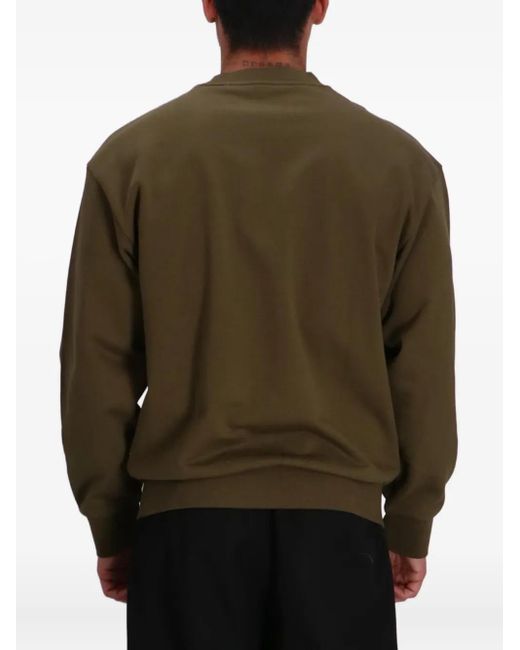 Boss Green Floral-Embroidered Sweatshirt for men
