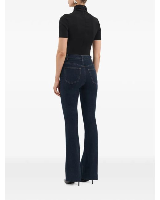 Rebecca Vallance Black Kiana Short-Sleeve Top
