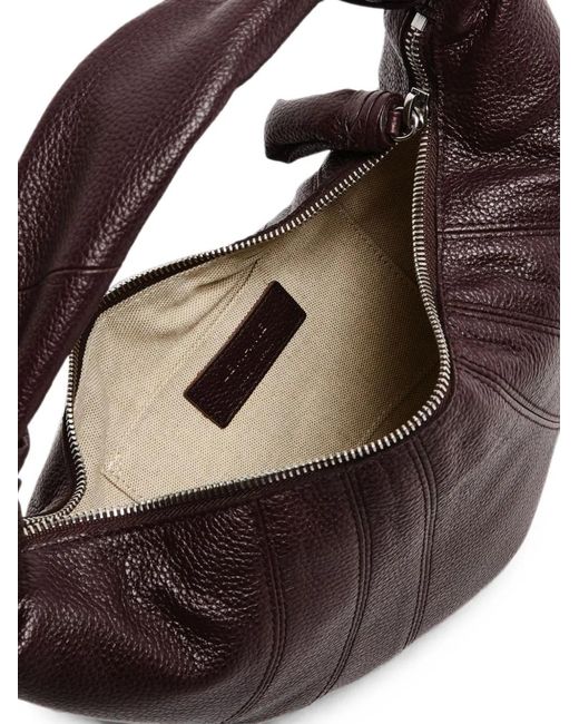 Lemaire Brown Fortune Croissant Shoulder Bag