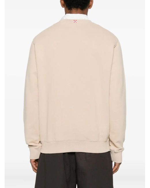 Mc2 Saint Barth White Soho Cortina Sweatshirt for men