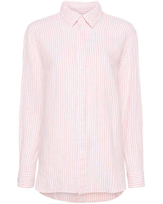 Camicia a righe di Polo Ralph Lauren in Pink