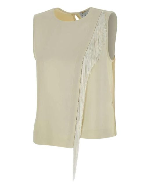 Kaos Natural Top mit Fransen
