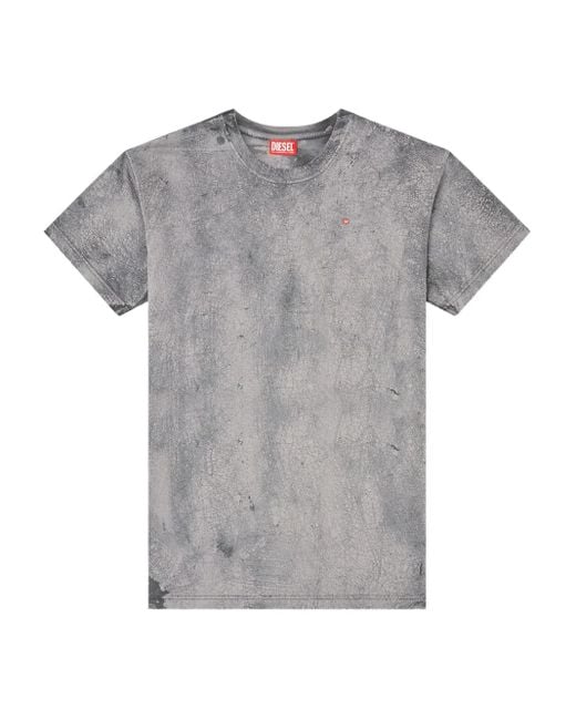 DIESEL Gray T-Norm Short Sleeve Shirt for men