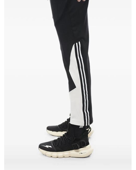 Neil Barrett Black Modernist Panelled Track Pants for men