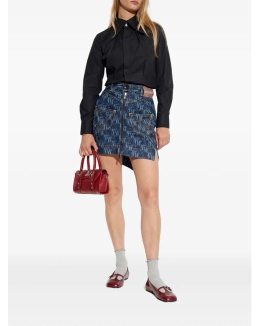 Vivienne Westwood Blue Violin Tuxedo Shirt