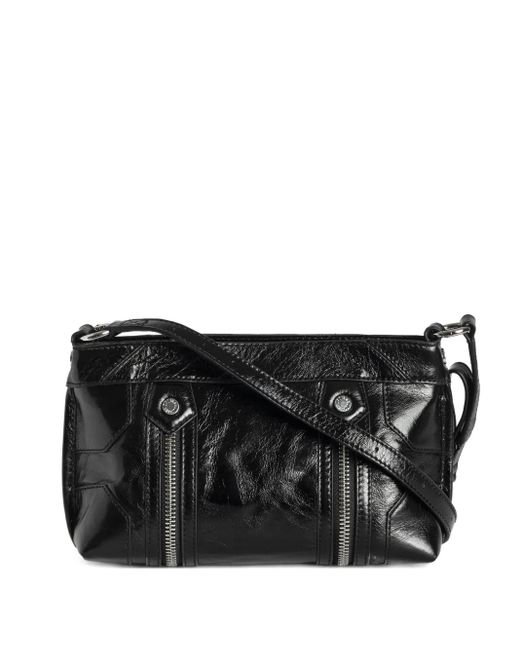 Zadig & Voltaire Black Sunny Mood Vintage Patent