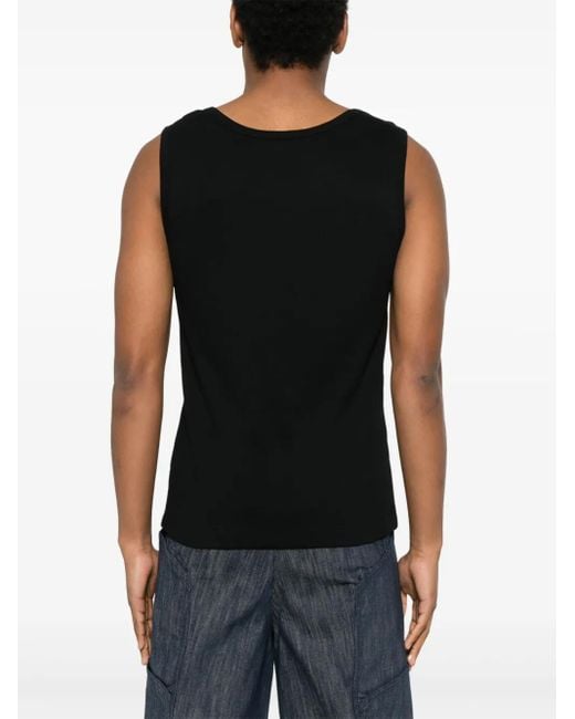 Etudes Studio Études Geribbelde Tanktop in het Black