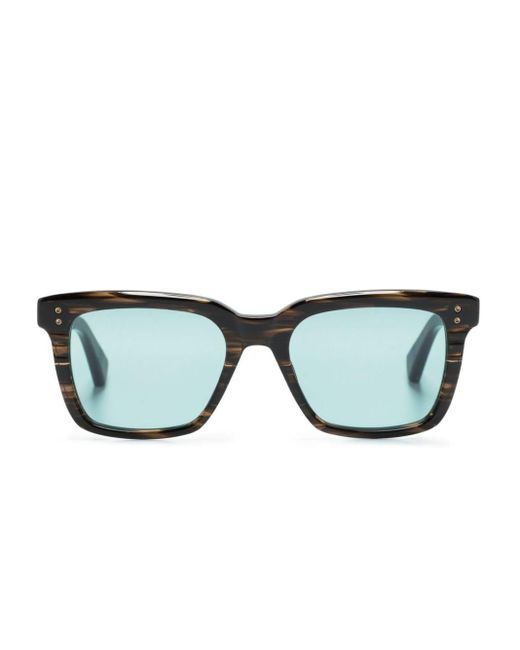 Dita Eyewear Brown Sequoia Square-frame Sunglasses for men