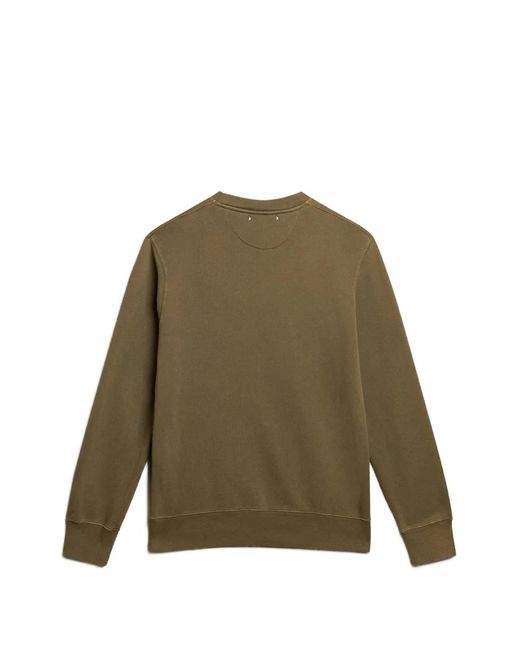 Golden Goose Deluxe Brand Gray Logo-print Raw-cut Sweatshirt for men