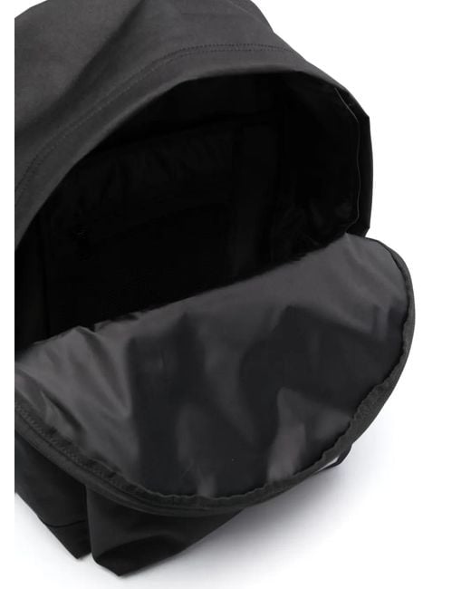 Carhartt Black Logo-Patch Zip-Fastening Backpack