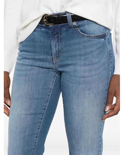Cambio Blue Paris Flared Jeans