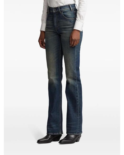 Ralph Lauren Blue Kaida Boot Cut Jeans