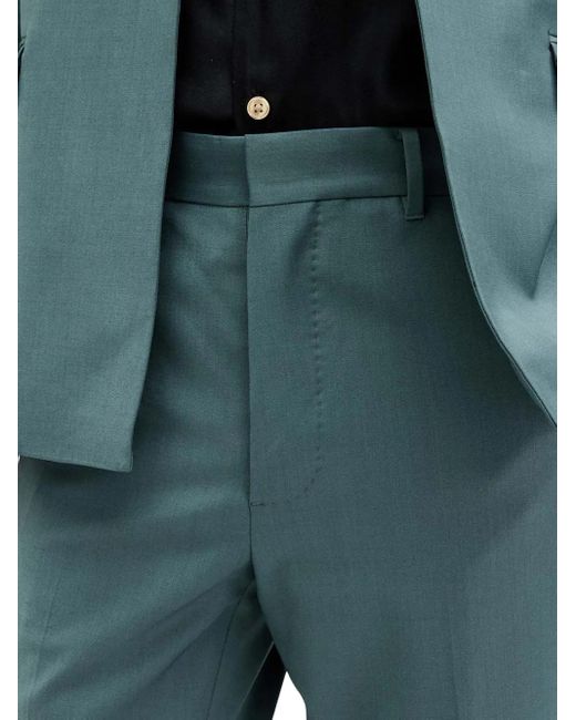 AllSaints Blue Moad Trousers for men