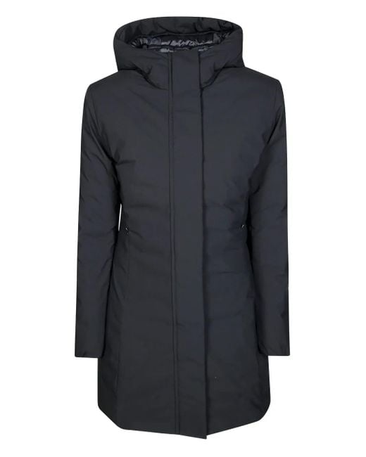 Save The Duck Blue Hooded Coat