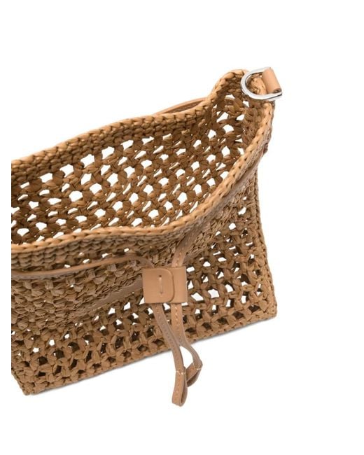Tod's Natural Drawstring-Fastening Shoulder Bag