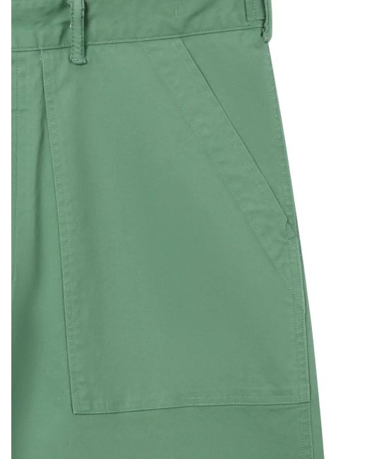 Champion Green Multiple-Pocket Trousers for men