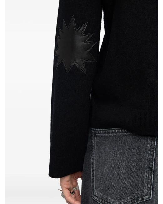 Zadig & Voltaire Black Cara Sweater
