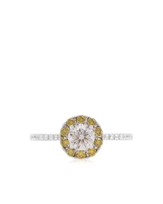 HYT Jewelry White 18Kt Diamond Ring