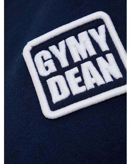 DSquared² Blue Embroidered-Motif Sweatshirt