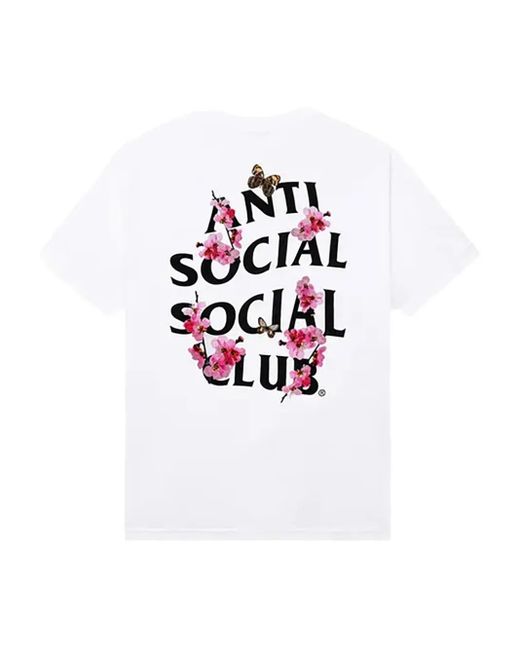 ANTI SOCIAL SOCIAL CLUB White Kkotch T-Shirt