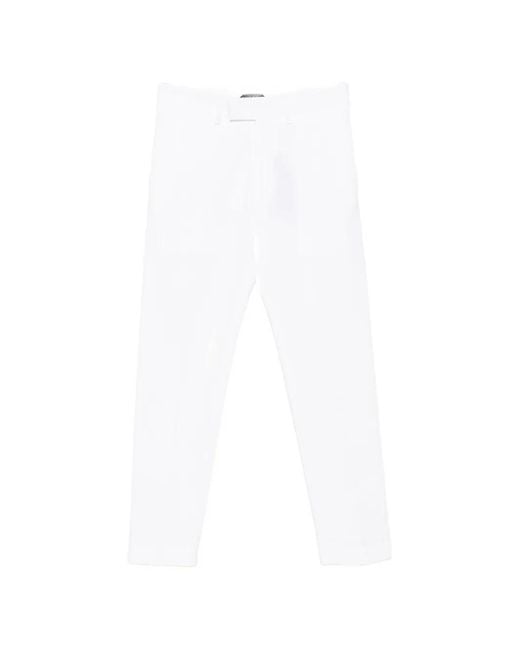 Tom Ford White Belt-Loop Pocket Trousers for men