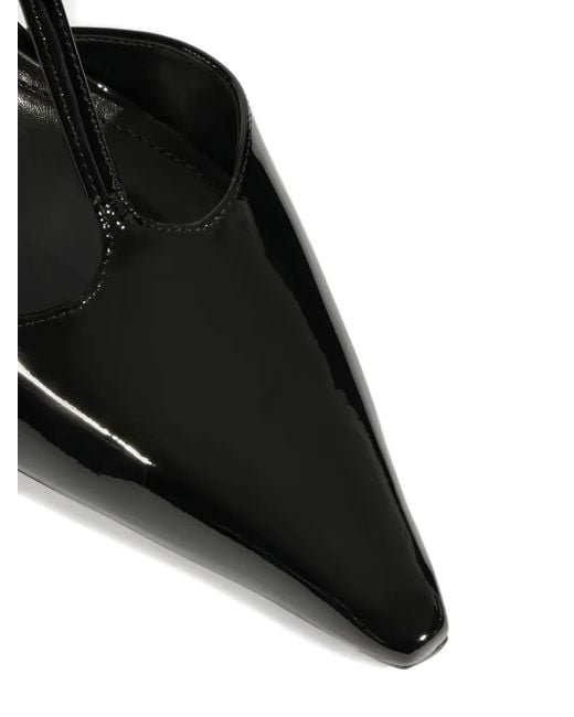 SCHUTZ SHOES 87mm T-bar Strap Patent Pumps Black
