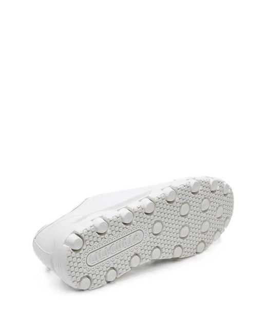 LILI CURIA White Baskets June En Cuir