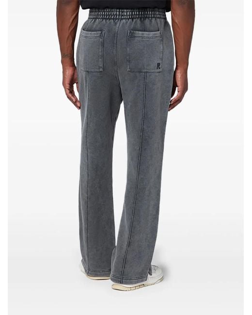 Represent Gray Side-Panel Track Pants for men