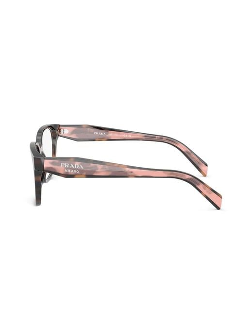 Prada Brown Square-Frame Glasses