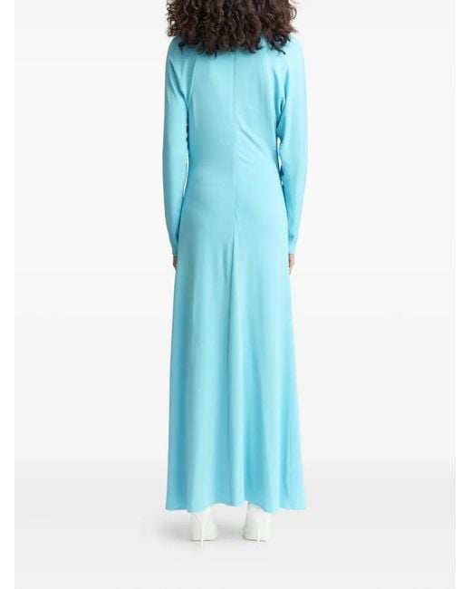 16Arlington Blue Irro Midi Dress