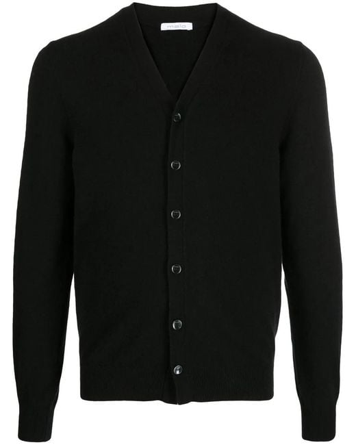 Malo Button-Down Vest in het Black voor heren