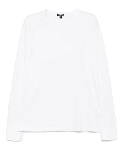 James Perse White Crew-Neck T-Shirt for men