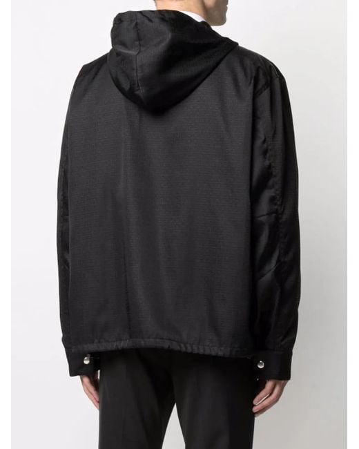 Givenchy Black Nylon Windbreaker for men