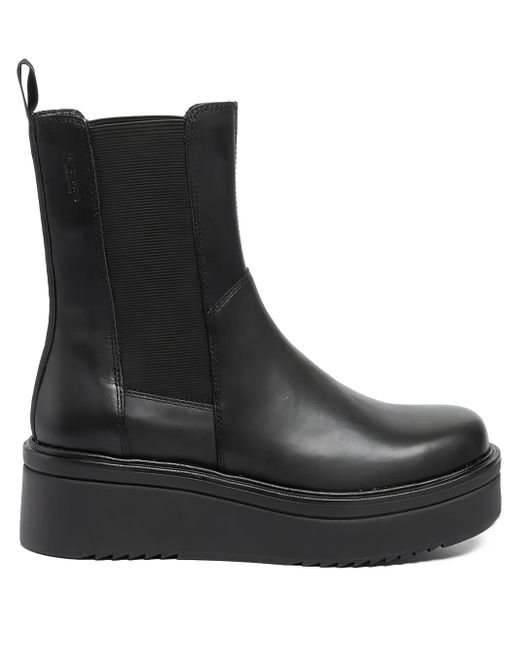 Vagabond Black 55Mm Tara Platform Boots