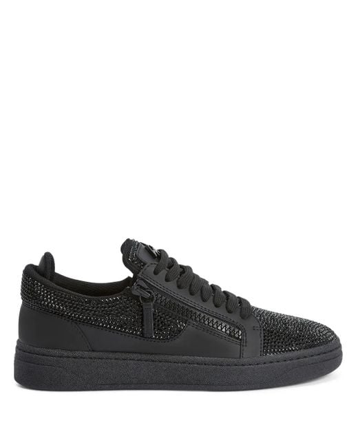 Baskets Gz 94 À Ornements En Cristal Giuseppe Zanotti pour homme en coloris Black