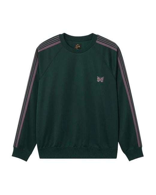 メンズ Needles ロゴ スウェットシャツ Green
