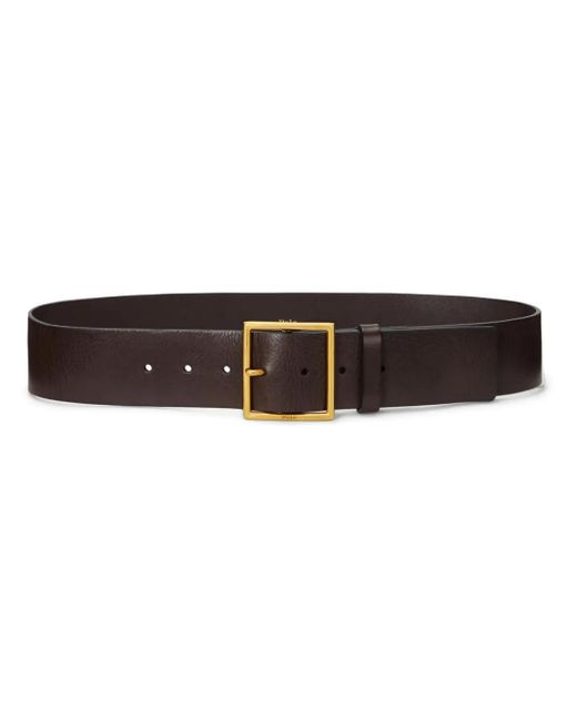 Polo Ralph Lauren Brown Pin-Buckle Leather Belt