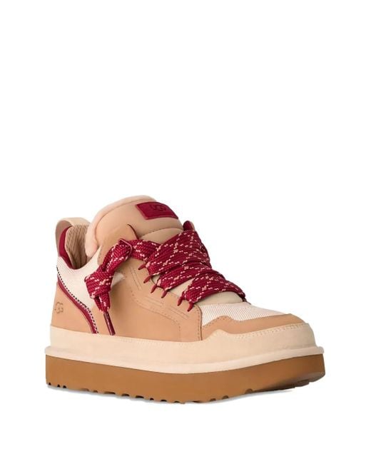 Ugg Pink Lace-Up Lowmel Trainers for men