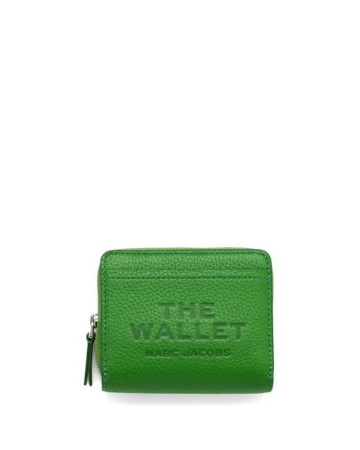 Portafoglio con logo di Marc Jacobs in Green