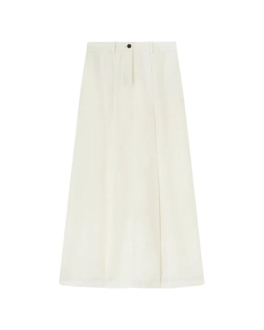 RETORI White Sartorial Rope Signature Maxi Skirt