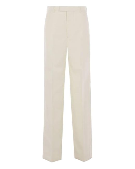 Gucci White Trousers for men